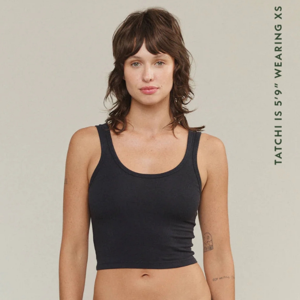 Jungmaven Sporty Tank In Brown